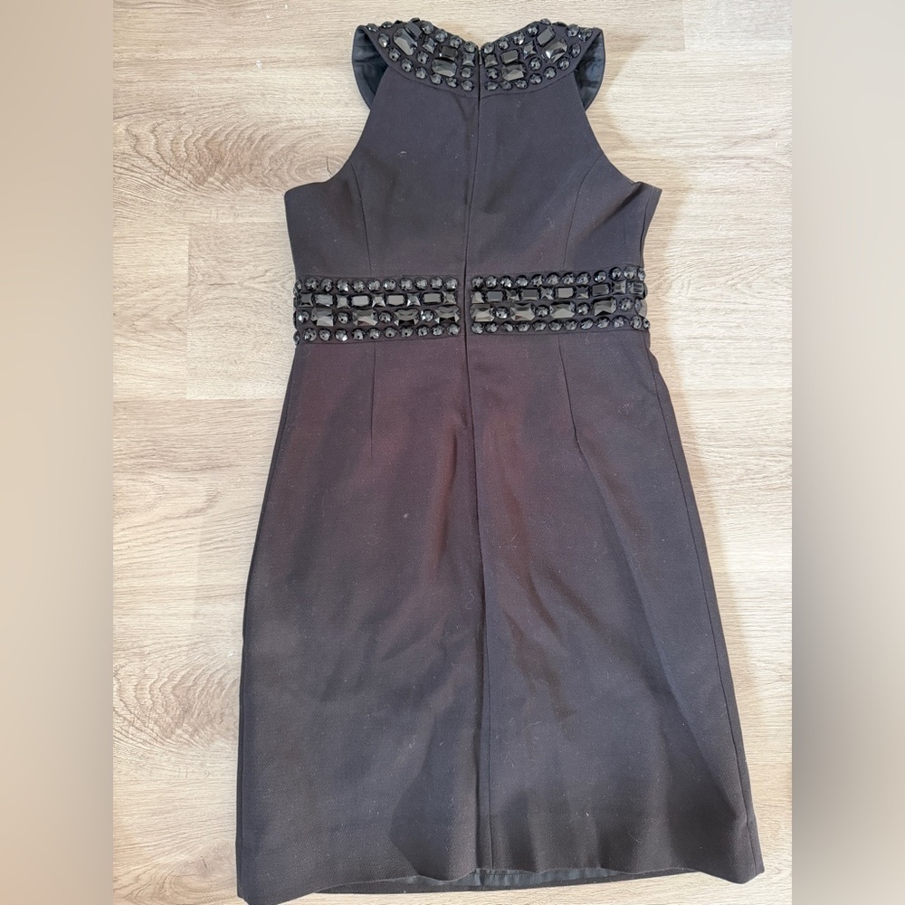 Michael Kors Black Beaded Mini Dress - Picture 5 of 9